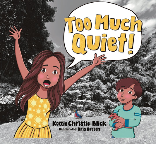 Book cover for Too Much Quiet!