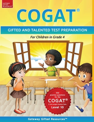 Book cover for COGAT Test Prep Grade 4 Level 10