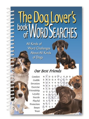 Book cover for The Dog Lover's Book of Word Searches