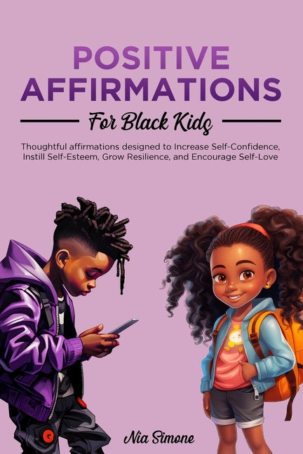 Book cover for Positive Affirmations for Black Kids