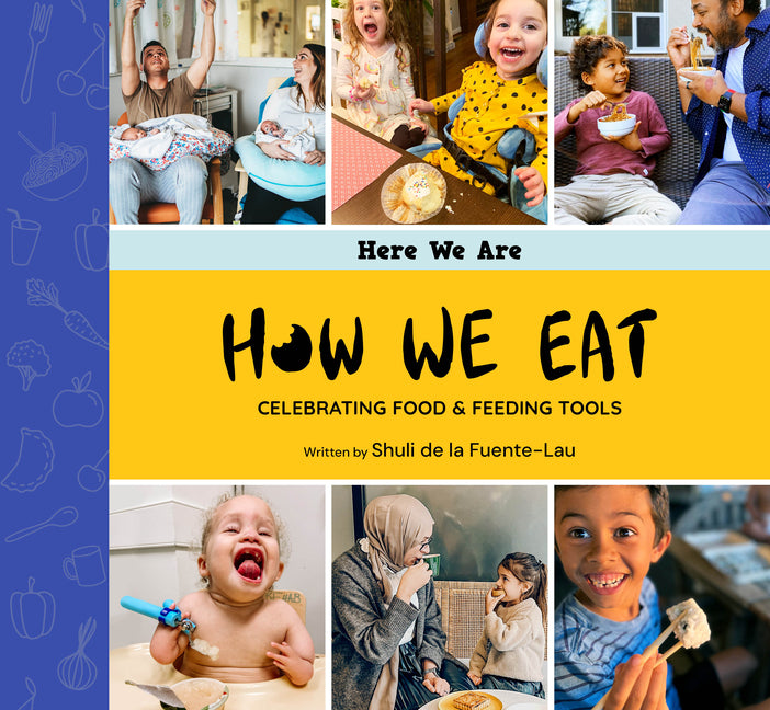 Book cover for How We Eat: Celebrating Food & Feeding Tools