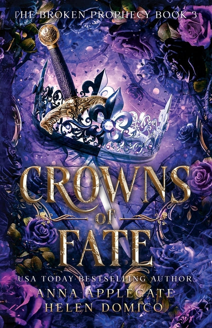 Book cover for Crowns of Fate (The Broken Prophecy Book 3)