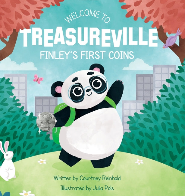 Book cover for Welcome to Treasureville: Finley's First Coins