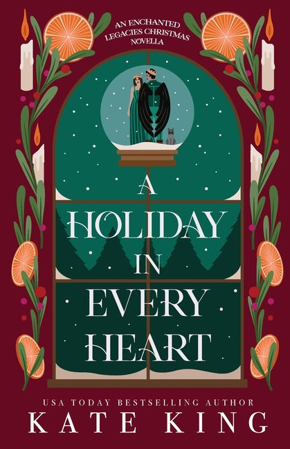 Book cover for Holiday in Every Heart: An Enchanted Legacies Christmas Novella