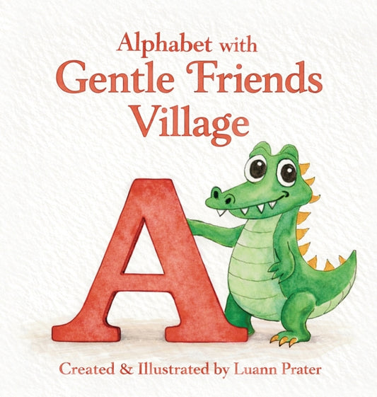 Book cover for Alphabet with Gentle Friends Village (Alphabet with Gentle Friends Village)