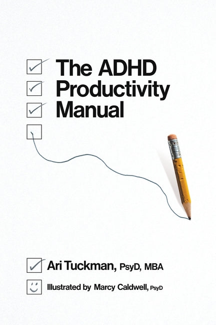 Book cover for ADHD Productivity Manual