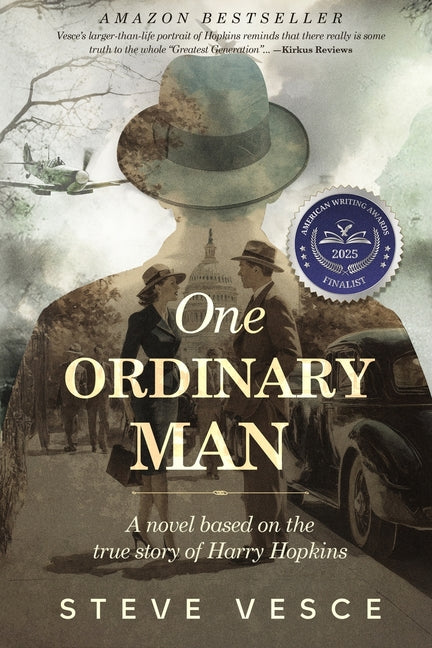 Book cover for One Ordinary Man - A novel based on the true story of Harry Hopkins