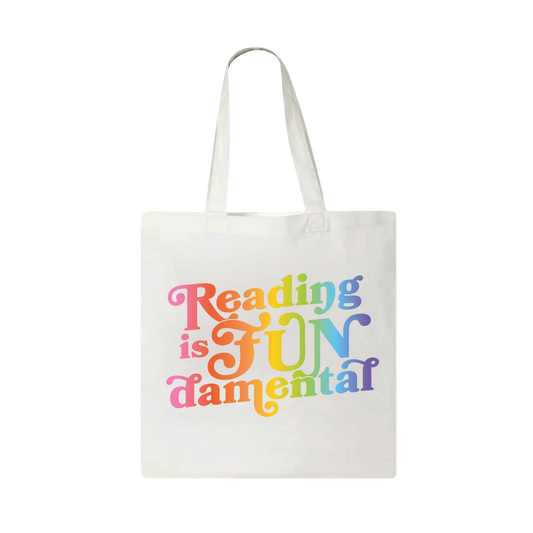 Allstora: Reading Is Fundamental Tote Bag