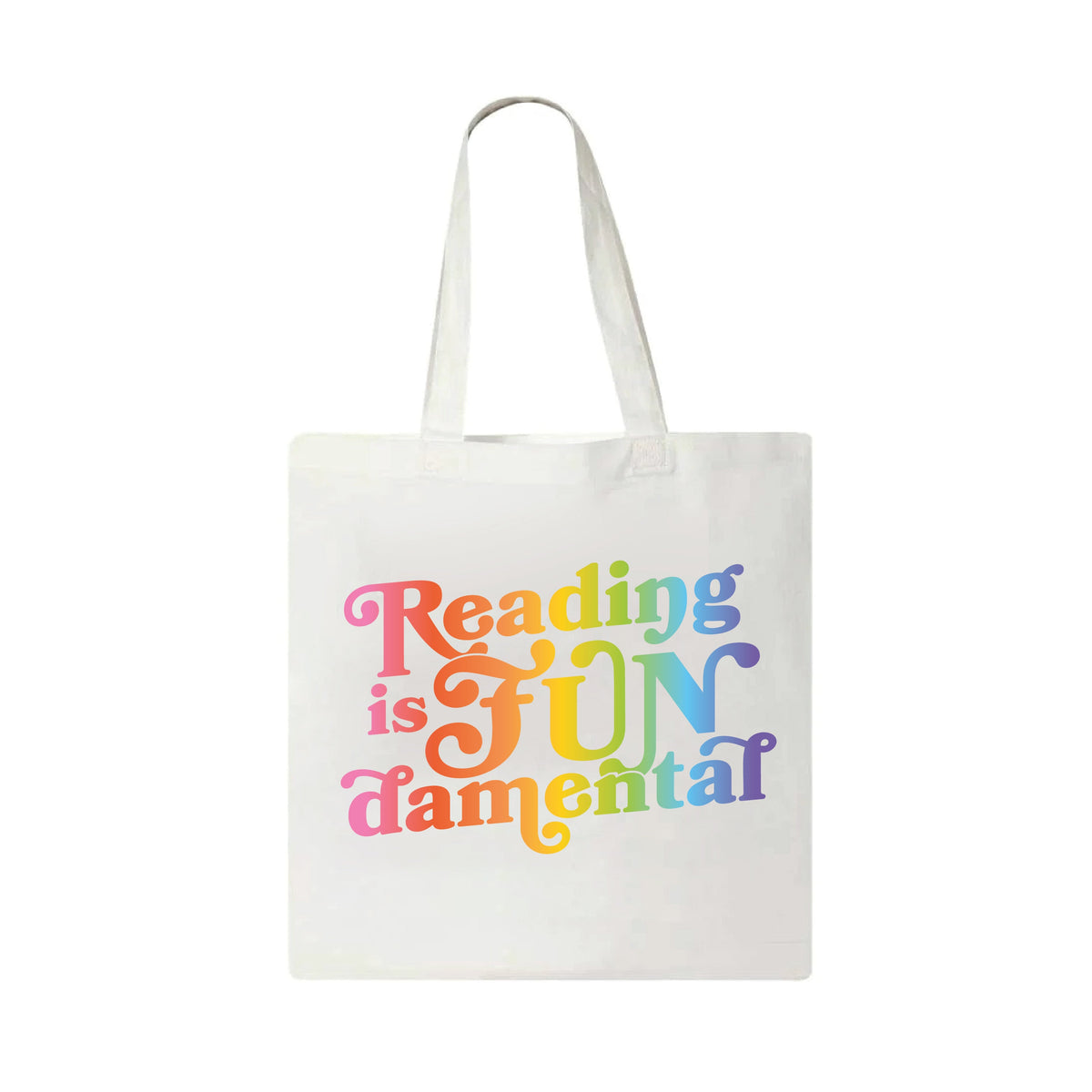 Allstora: Reading Is Fundamental Tote Bag