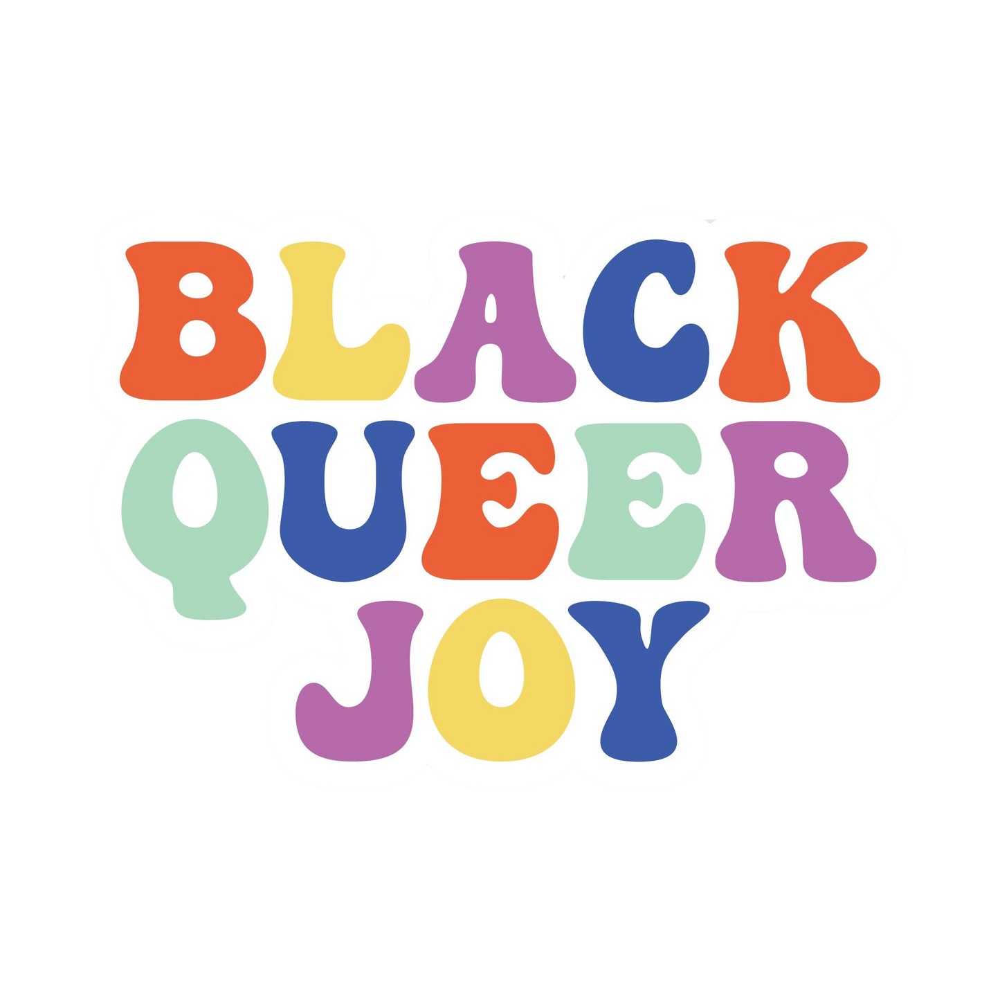 Black Queer Joy Sticker