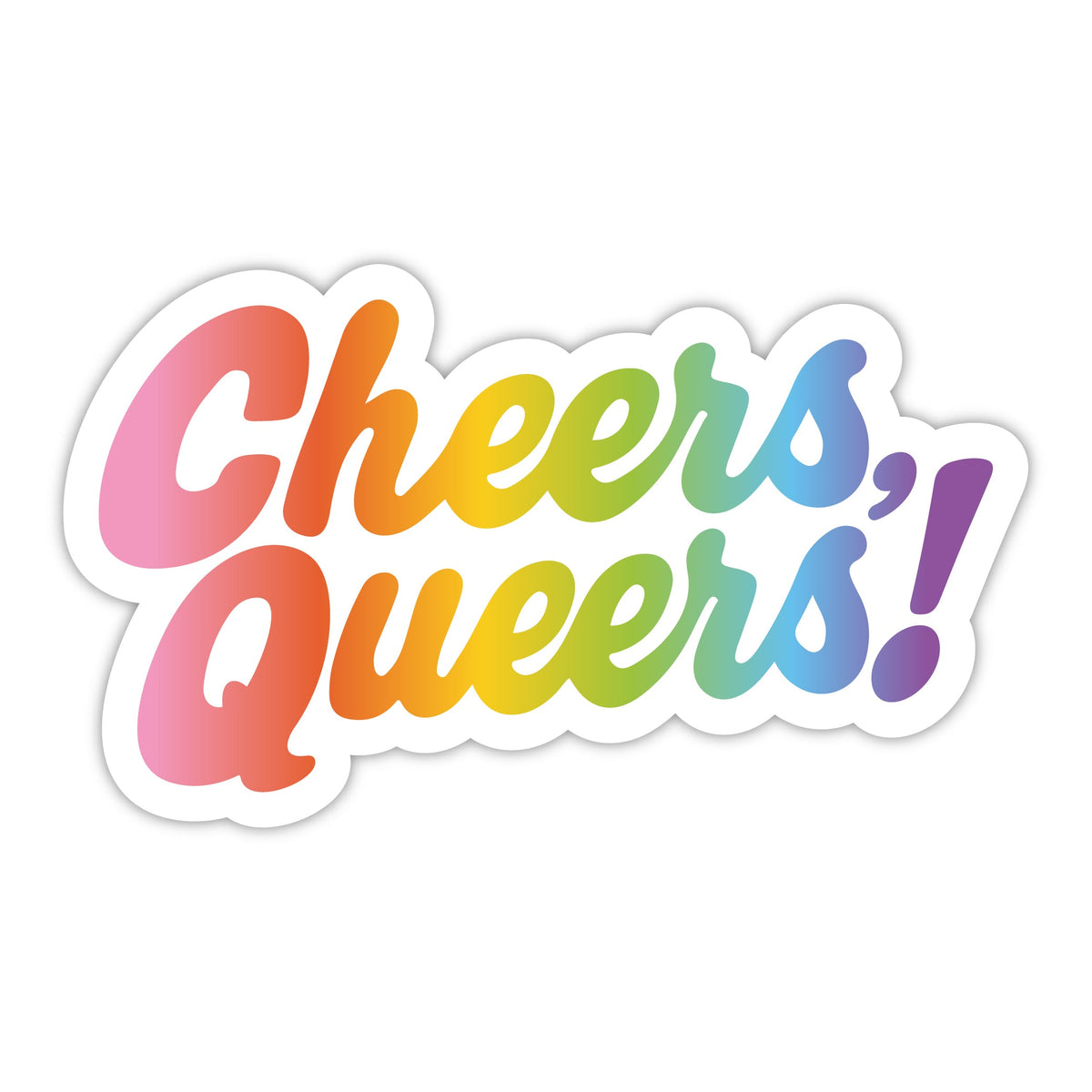 IPSlay Sticker: Cheers Queers