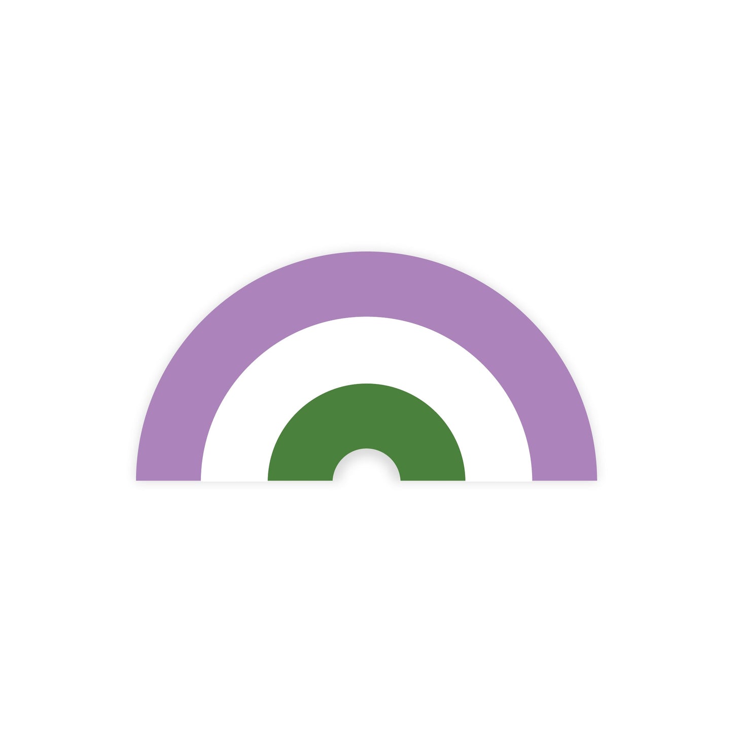 Genderqueer Flag - Pride Rainbow
