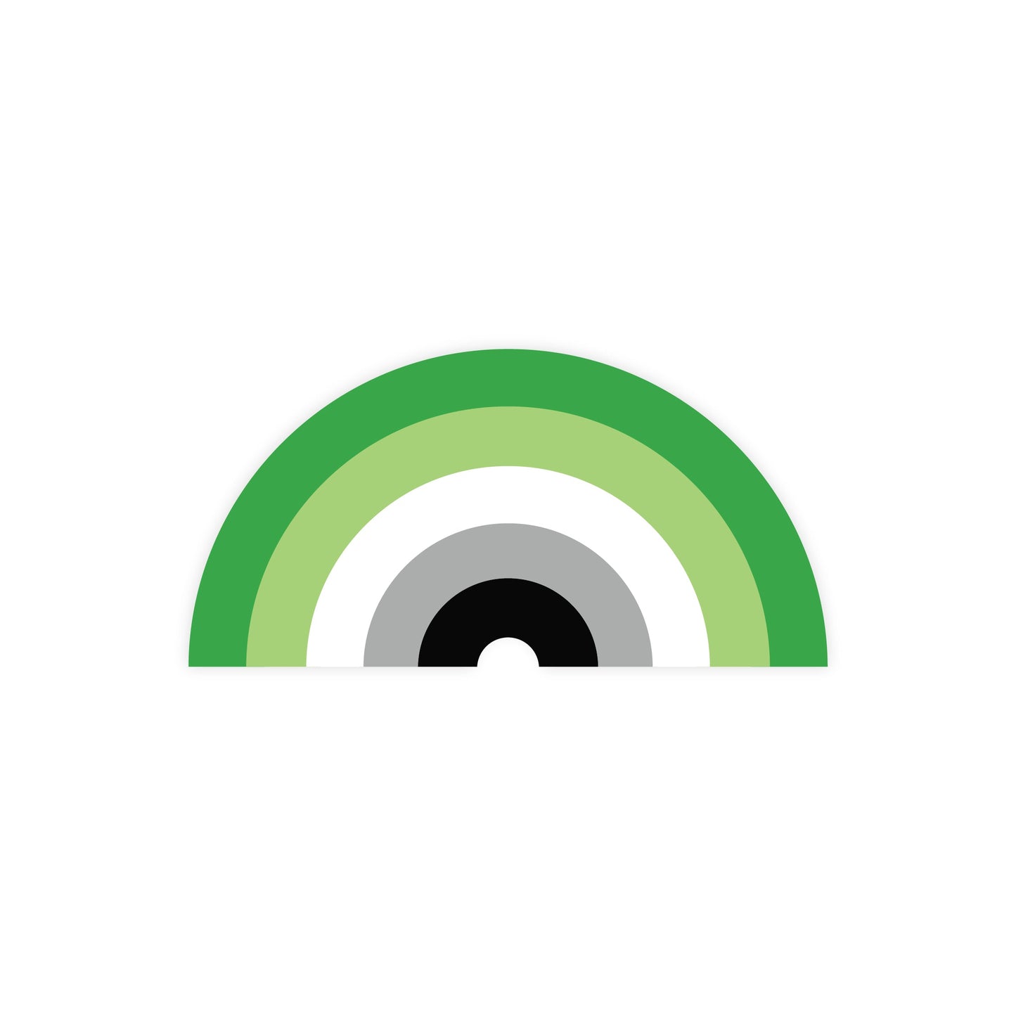 Aromantic Flag - Pride Rainbow