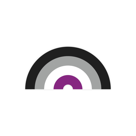 Asexual Flag - Pride Rainbow