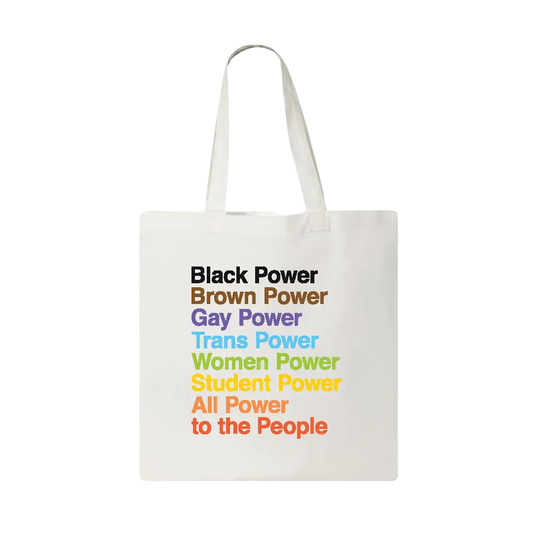 Power To The People Tote Bag