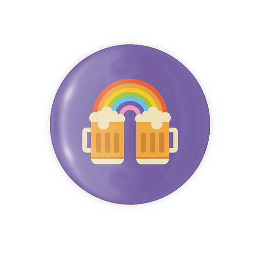 Beer Mug Rainbow Magnet